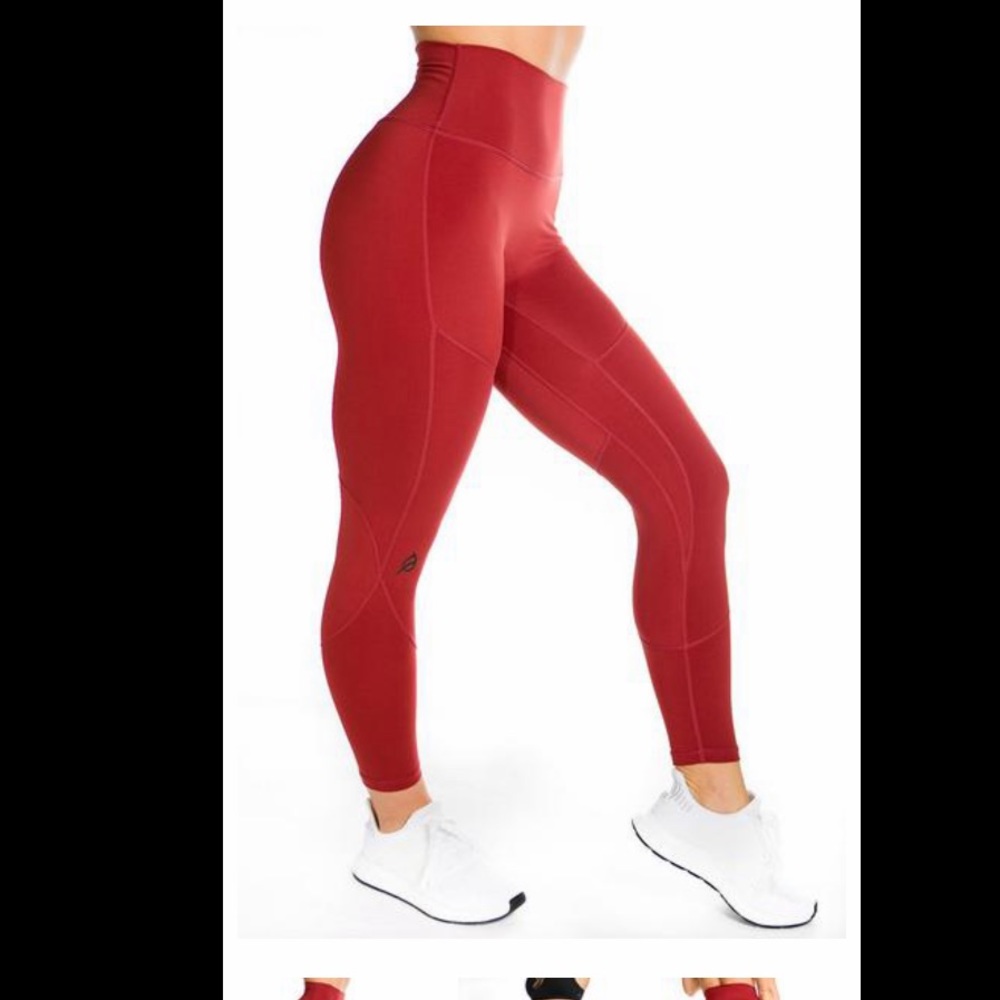 P’tula brick red Robyn Leggings medium